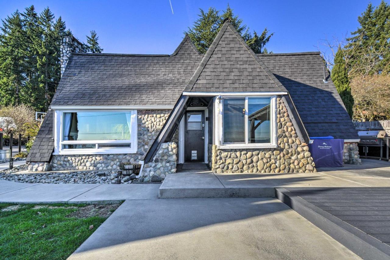 Puget Sound Cabin With Hot Tub And Water Views! Bremerton Exterior foto